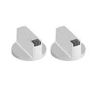 2Pcs Boutons Poignées de cuisinière à gaz en Alliage zinc 6mm Accessoires remplacement Interrupteur rotatif Poêle four de cuisine