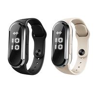 2PCS Bracelet Répulsif Moustique Ultrasonique Anti-Moustique Bracelet Électronique Répulsif Moustique Montre Bracelets pour Adultes Enfants Intérieur/Extérieur