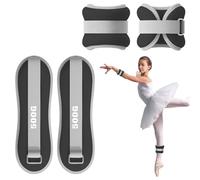 2PCS Brassards de Poids Cheville, Poignets de Poids pour Pied/Poignet - Lestes de Cheville Adaptés aux Débutants et Enfants pour Exercices de Danse, Marche, Jogging et Fitness