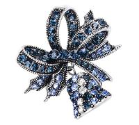 2pcs Broche en émail Broches Broches de Noël épingles à Revers à Cloche pour Sacs à Chair de Chemise Sacs