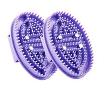 2pcs Brosse Meridian Brosse Flexible Comfort Massage Brush avec poignée non glissante et aimants relaxation Full corporal Massageur Meridian Massage Body