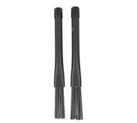 2PCS Brosses de tambour rétractables Brosses de tambour en nylon professionnelles Ensemble avec des poignées en caoutchouc pour Rock Band Country Music Folk Drummers Drumming (Noir)