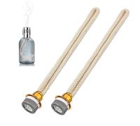 2Pcs Brûleur Catalytique de Rechange, Mèche à Brûleur Catalytique à Contrôle d'air Mèches de Lampe à Huile Remplacement de la Lampe D'huile de Parfum Brûleurs de Rechange pour Lampe Berger (Or)