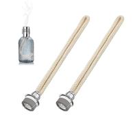 2Pcs Brûleur Catalytique de Rechange, Mèche à Brûleur Catalytique à Contrôle d'air Mèches de Lampe à Huile Remplacement de la Lampe D'huile de Parfum Brûleurs de Rechange pour Lampe Berger (Argent)