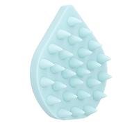 2pcs Brusque du cuir chevelu, pinceau de brosse à pellicules Brosse de lavage de cheveux Brusque de massage du shampooin (Vert)