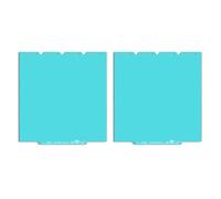2PCS Build Plate for Snapmaker U1 PLA PETG Cold Plate 270x270MM Unmatched Adhesion for Snapmaker U1 3D Printer Parts