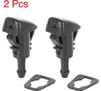 2pcs Buse de Lave-Glace pour Dodge Caliber 2007-2012 Jet de Pulvérisateur d'Essuie-Glace Pare-Brise 5160308AA