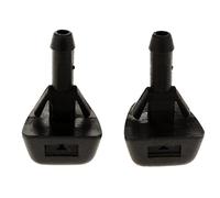 2pcs Buse de Pulvérisation d'eau Lave-Glace pour C30 C70 S40 V40 V50 S70 V70 S80 XC70 - Gicleur d'essuie-Glace Direct Fit 35x25x20mm