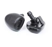 2Pcs Buses de lave-glace de pare-brise avant Buse de jet de lave-glace de pare-brise pour Peugeot 206 206+ 407