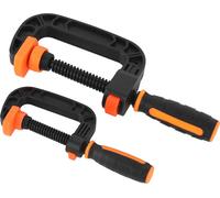 2pcs C Pince 2 pouces 3 r?glage du bouton de r?glage rapide - r?sistance au glissement ergonomique pour les projets de pinces ? bois pour la maison