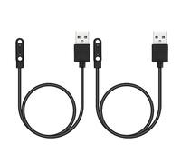 2pcs Câble de Charge USB Compatible avec XPLORA XGO2 Remplacement Chargeur Dock Cradle Adaptateur Smartwatch Accessoires 60cm Longueur, Noir
