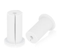 2pcs Cable Routing Kit for , Cable Feed Through Bushings for 1inch Wall Hole, Ethernet Cable Wall Grommet,white