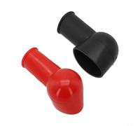 2pcs Cache-Bornes pour voiture Positif Négatif Capuchon Isolant | Protection positive/négative, évite courts-circuits, installation pour facile, auto moto