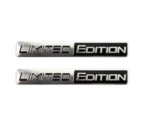 2Pcs Capot de Voiture Logo pour Lexus RX270 NX200T LS LX ES, Emblèmes pour Auto l'emblème du 3D Logo pour Capot Avant et Arrière et Logo du Coffre,Black-Silver