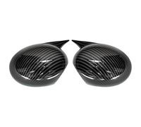 2pcs capots de rétroviseur de rétroviseur Couvercle Noir Brillant Collant pour Mini Cooper R55 R56 R57 R58 R60