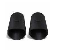 2pcs capuchons pour embouchure de saxophone, capuchon en caoutchouc pour embouchure de clarinette (Noir)