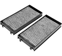 2pcs Car Cabin Air Filter Anti Pollen Dust Replacement Part for X5 E70 X6 71I 64316945586