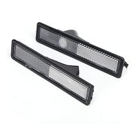 2PCS Car Le marqueur Avant Avant des lumières abritant Le Remplacement d'ABS de Haute qualité pour E30 E32 E34 et Plusieurs modèles pour répondre à Vos Besoins de Maintenance ** (Blanc)