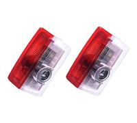 2PCS Car LED Projecteur Liuer Ghost Shadow Logo Lampe 3D Voiture Lumière D'entrée D'éclairage Bienvenue laser Projecteur