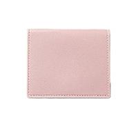 2Pcs Card Bag Slim and Compact Bank ID Case Driver's License Wallet Simple and Anti Demagnetization Holder(Purple)