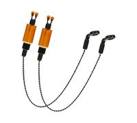 2pcs Carp Fishing Swingers Alarme Swingers Chaîne Indicateurs Morsures Indicateur Équipement de Pêche Bobines D'alarme Crochet Alarmes Poisson