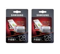 2PCS Carte mémoire Micro SD SDXC Samsung Evo plus 128Go classe 10 U3 100/90Mb/s version CN