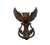 2pcs Cast Iron Owl Door Knocker Pour Porte