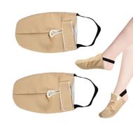 2pcs Castor Oil Pack for Front Feet, Pack d'Huile de Ricin Confortable pour Les Pieds Compresse d'Huile de Ricin Biologique Réutilisable pour Femmes (huile de Ricin Non Incluse)