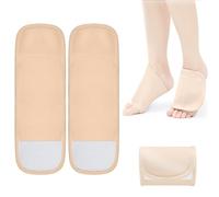 2pcs Castor Oil Packs pour Pieds, Réutilisable Pack d'Huile de Ricin Bio Confortables,Packs d'Huile de Ricin Pour Le Foie pour La Désintoxication Du Foie, Aide Au Sommeil