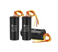 2Pcs CBB60 Double Start Capacitor electronic starter Run Capacitor For Washing Machine 6UF+4UF 10UF+4UF 10UF+5UF 12UF+5UF NWPNLXEA(12UFx6UF)
