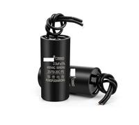 2Pcs CBB60 electronic starter Run Capacitor 450V AC Starting Capacitors 11.21.51.822.533.54.57891113UF Water Pump For Washing Machine EKFBQBGW(11.0UF)