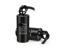2Pcs CBB60 electronic starter Run Capacitor 450V AC Starting Capacitors 11.21.51.822.533.54.57891113UF Water Pump For Washing Machine EKFBQBGW(3.5UF)