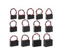 2Pcs CBB61 Fan Start Capacitor 1UF 1.2UF 1.5UF 2UF 2.5UF 3UF 3.5UF 4UF 4.5UF Fan Capacitor Terminal electronic starter Capacitance MQXFCZUX(450V4.5UF)