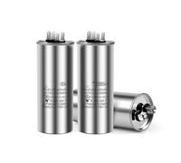 2Pcs CBB65 electronic starter Capacitor Air Conditioner Compressor Start Capacitor 450V AC 5UF 6UF 15uF 20uF 25uF 30uF 35uF 40uF 45uF 50uF MQXFCZUX(45UF)