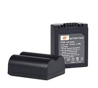 2pcs CGR-S006E DSTE Li-ION Batterie Compatible pour Panasonic S006E, CGR-S006, CGR-S006A/1B, CGA-S006E, CGA-S006, DMW-BMA7 et Panasonic DMC-FZ28EFK,DMC-FZ28EFS, DMC-FZ18EB,DMC-FZ18EG,DMC-FZ18K