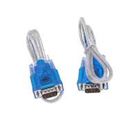 2Pcs CH340 USB to RS232 Serial Port 9 Pin DB9 Cable Serial COM Port Adapter Convertor Total Length 80cm NWPNLXEA