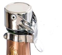 2pcs Champagne Stoppers - Patented Seal (no Pressure Pump Needed) - Professional Grade Champagne Bottle Stopper - Sparklin