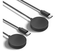 2PCS Chargeur Compatible pour Samsung Galaxy Watch 8/7/6/5/4/3/FE/Ultra/Active 2/1, Câble de Charge de Remplacement de USB et Type C, pour SM-L300/L305F/L310/L315F/L705F /R861 (50cm)