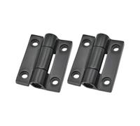 2PCS Charnière plate de positionnement à butée libre Arbre d'amortissement couple réglable équipé d'un mécanisme type A(Black)