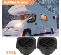 2pcs Chaud Air Ventilation Sortie 75mm Auto Voiture Chauffage Poussière Air Conditionneur