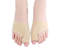 2Pcs Chaussettes Séparatrices d'Orteils, Avec Gel, Douces et Réutilisables | Tissu extensible, séparation des orteils, coussinet gel, respirant, lavable, pour marche et usage quotidien