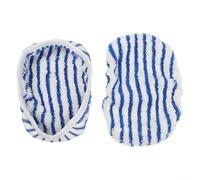 2PCS Chiffons Microfibre Pour Clean & Steam RY7517WH