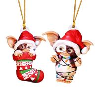2pcs Christmas Doll,Mini Knitted Snowman Angel Pendant Christmas Decoration for Tree Christmas Decor Figurines Dwarf Elves, Christmas Handmade Table Decoration Gifts Decorations Dolls Home