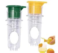 2pcs citron hallezer portable portable manuel manuel de citron coup de presse -juiteur pour outils cuisine à domicile