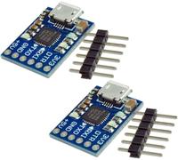 2Pcs Cjmcu Cp2102 Micro Usb To Uart Ttl Module 6Pin Serial Converter For Arduino 2Pcs Cp2102 Micro Usb Module Ttl Uart 6 Broches Série Convertisseur Stc Downloader Pour Arduino R[ZHUJ1932]