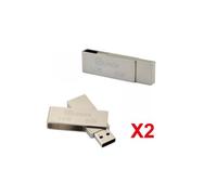 2PCS Clé USB 8Go USB 2.0 QUMOX