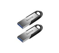 2PCS Clé USB Sandisk Ultra Flair 64Go 3.0 Gris 2PCS (paquet de 2) G