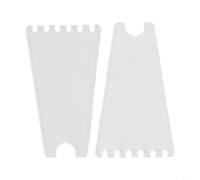 2PCS Clear Acrylic Bike Kickstand Portable Foot Support(Two-piece 2 Sets) | Clear acrylic material, portable design, stable parking anywhere, no installation tools required, fits most bikes