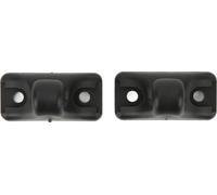 2PCS Clip de fixation de pare-brise 94473143900 Noir Structure compacte Résistant aux rayures Convient à 924 944 968