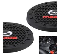 2PCS Coaster Cup Holder pour Mazda 3 6 CX-3 CX-5 CX-9 MX-5,Anti-Dérapant Porte-Gobelet De Voiture Coaster Voiture Support Gobelet Accessoire(Set of 2, 2.75" Diameter)